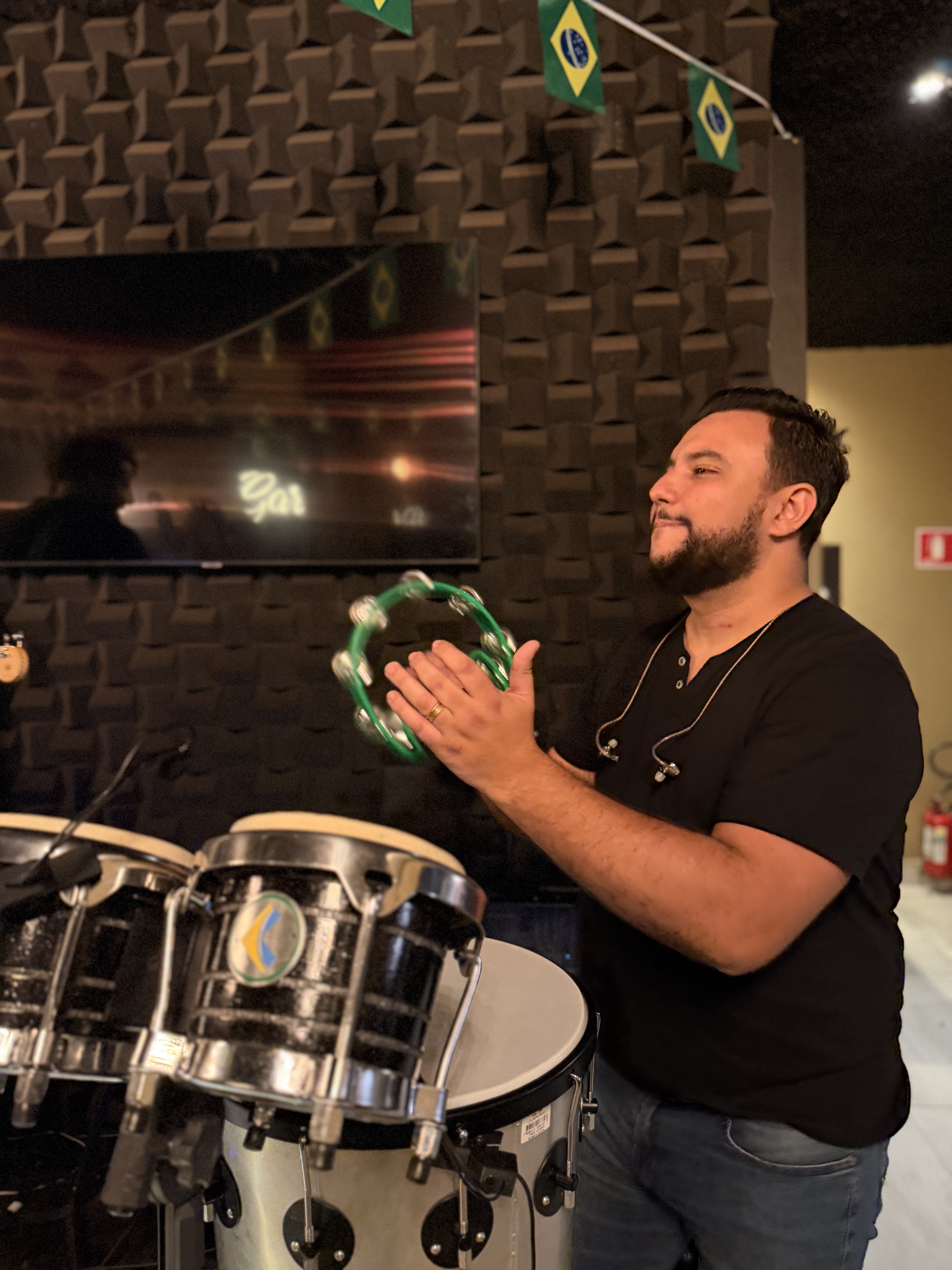 Bateria em performance